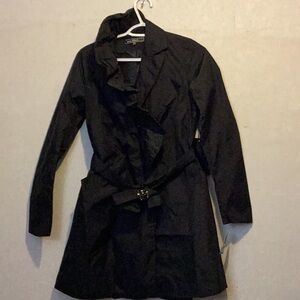 NWT Lovestitch Black Raincoat Size M